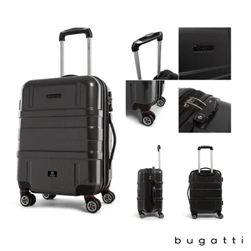 Expandable Carry-On Bugatti Rolling Bag