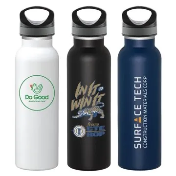 Image of 25 Customized Safari 20 oz Vacuum Insulated Water Bottle - 24Hr ...