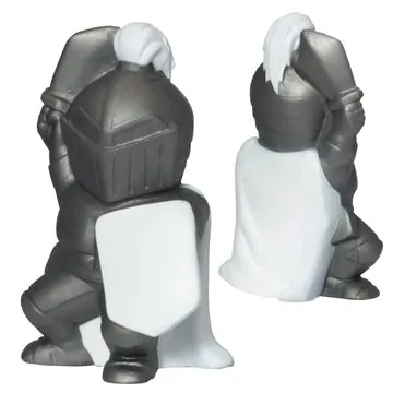 Image of 100 Promotional Knight Mascot - Stress Reliever - Polyurethane