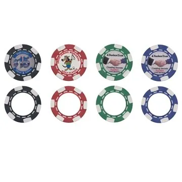 Image of 100 Custom Poker Chip 1 1/2" - Heavy Duty