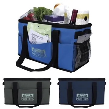 Image of 20 Promotional Medium Utility Tote - Collapsible & Multi-Pocket