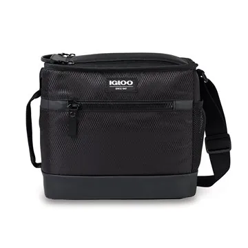 Image of 10 Customized Igloo Maddox Cooler - Black - MaxCold & ...