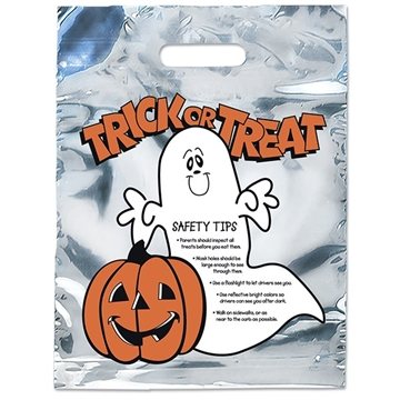 Silver Reflective Ghost Bag - 2.5 mil