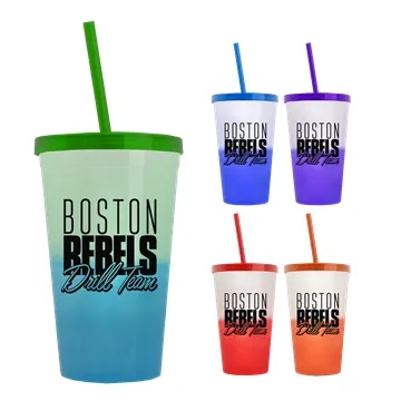 Image of 250 Custom 22 oz Cool Color Change Sport Sipper - BPA-free & ...