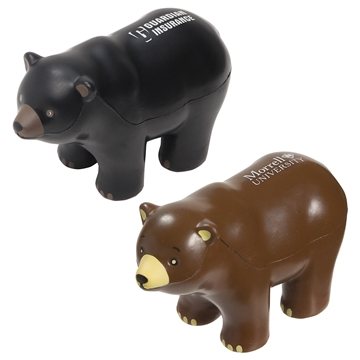Image of 100 Promotional Bear - Stress Reliever - Polyurethane