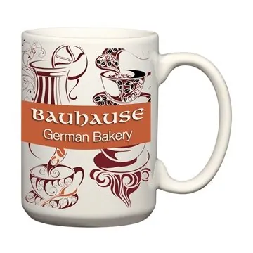 Image of 144 Custom 15 oz Full Color Mug - FDA Approved