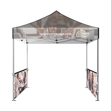 DisplaySplash 10' x 3' Double-Sided Tent Wall, 2pc Set - Water Resistant & UV Protected