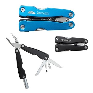 Titus LED Multi-Plier Tool - Stainless Steel & LED Light
