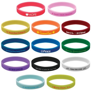 Quick Turn Pad Printed Wristband