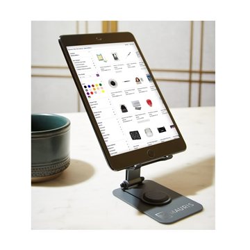 Trudy Adjustable Phone Stand - Stainless Steel & Foldable