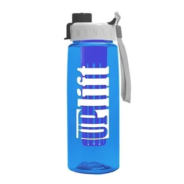 Image of 100 Promotional The Flair - 26 oz Transparent Tritan Bottle with ...