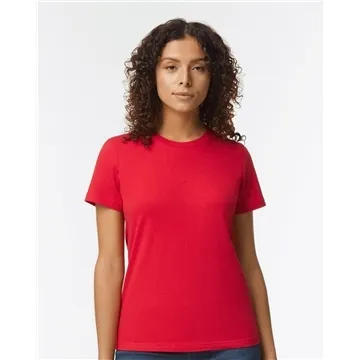 Gildan - Women's Softstyle® Midweight T-Shirt - Softstyle® Women's Midweight T-Shirt - Ringspun Cotton
