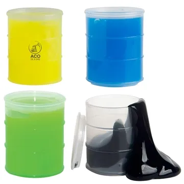 Image of 150 Customized Oil Barrel Anti-Stress Putty - Stretchy