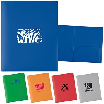 Take-Away folder - PP Material & Double Pockets
