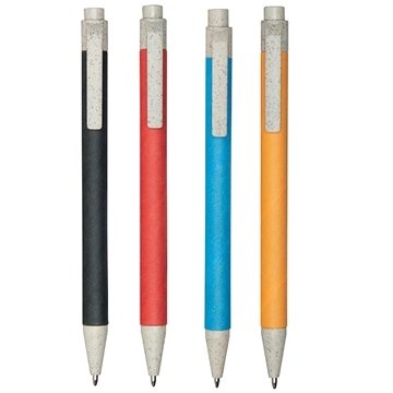 Image of 150 Customized Recycled BioDegradable Clicker Pen - Corn-based & ...