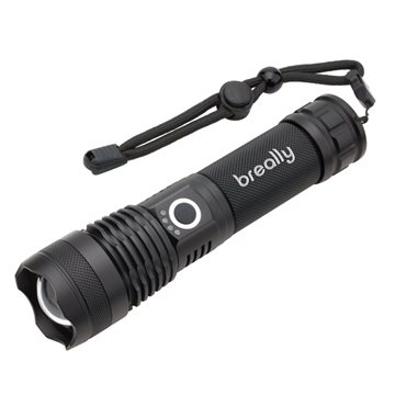 Rechargeable 15W LED Faro Flashlight - 1200 Lumens & Aluminum Body