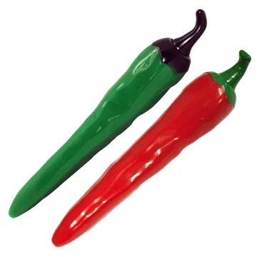 Image of 150 Custom Green Jalapeño & Red Chili Pepper Clicker Pen - Novelty ...