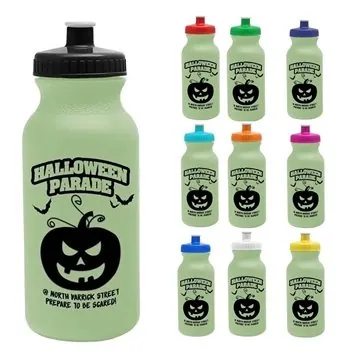 Image of 200 Customized 20 oz Glow-In-The-Dark Sports Bottle - BPA Free & ...