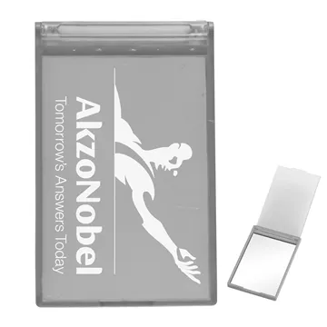 Image of 150 Customized Rectangle Compact Mirror - Translucent