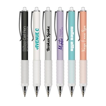 Image of 250 Custom Bliss Gel, Soft Touch Rubberized Hybrid Ink Gen Pen ...