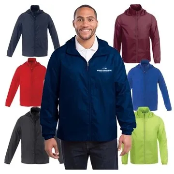 Men's DARIEN Lightweight Windbreaker Jacket - Packable & Water Resistant