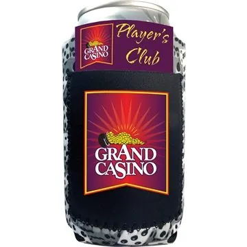Image of 250 Custom Full Color Pocket Neoprene Can Cooler - Insulated & ...