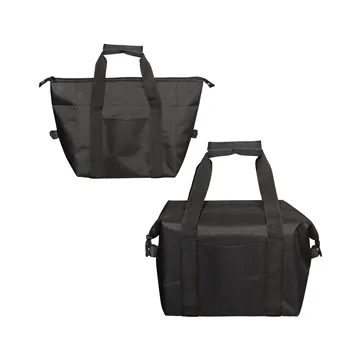 Image of 25 Customized Collapsible Cooler Tote Bag - Insulated & 20-Can ...