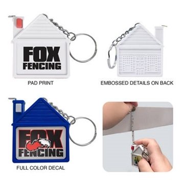 House Tape Measure K/c - Lock & Release