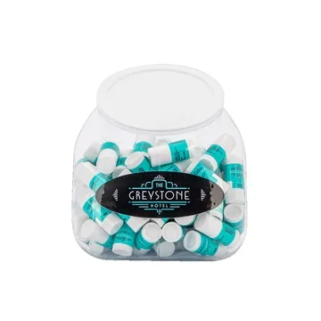 Image of 1 Custom 125 Natural Lip Moisturizers in Mini Tube with Tub ...