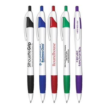 Image of 500 Custom Silhouette Grip - Retractable Ball Point Pen With ...