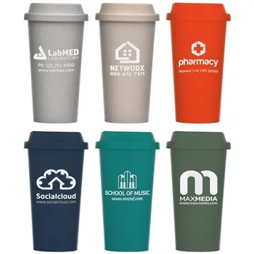 Image of 100 Custom Costa Rica - 16 oz Wheat Plastic Tumbler - FDA ...