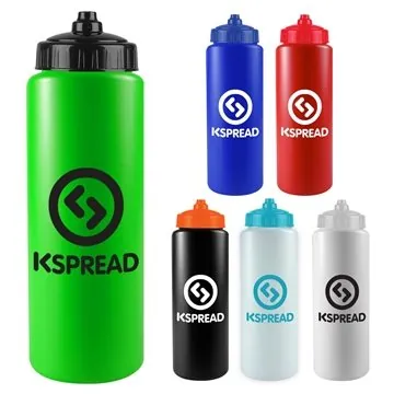 Image of 200 Custom The Sports Quart - 32 oz Sports Bottle - BPA Free & ...