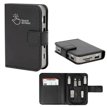 Image of 5 Custom Hub & Cable Kit - 60W Power & 10Gbps Transfer