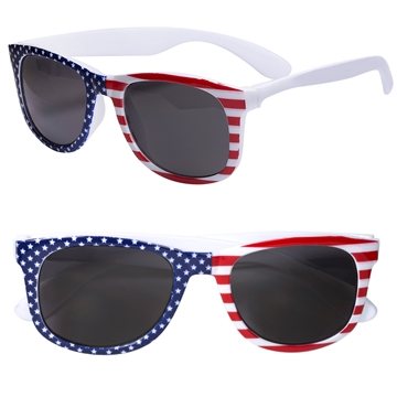 Patriotic Sunglasses - UV Protection & Polycarbonate