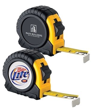 16 Ft Tape Measure - Rubber Casing & Metal Clip