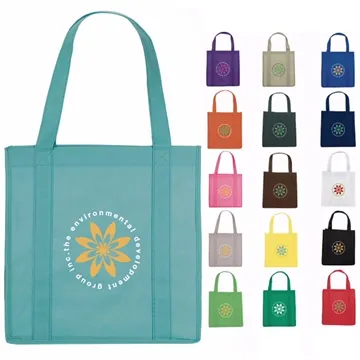 Image of 200 Custom Grocery Tote - Reusable & Reinforced