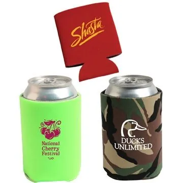 Image of 250 Custom Collapsible Can Cooler - Insulated & Foldable