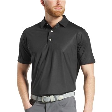 FootJoy Men's Tonal Dot Performance Golf Polo - Moisture Wicking & 4-Way Stretch