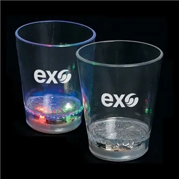 Image of 144 Custom Flashing Shot Glass - LED Lights