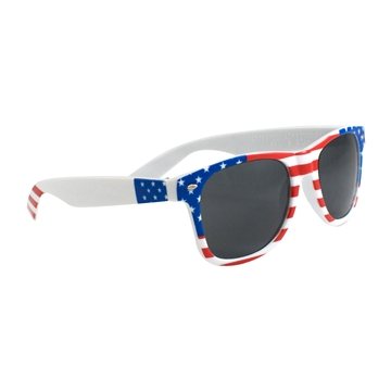 USA Patriotic Miami Sunglasses - UV400 Protection