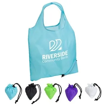 Image of 150 Promotional Bazaar RPET Folding Reusable Tote Bag