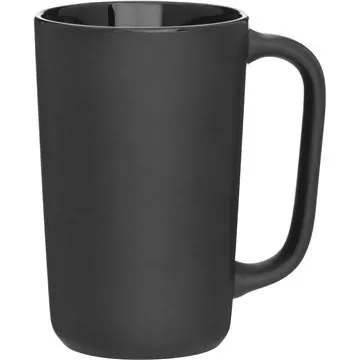 Image of 48 Promotional 14 oz Ledge - Matte Black Glossy Black - Ceramic
