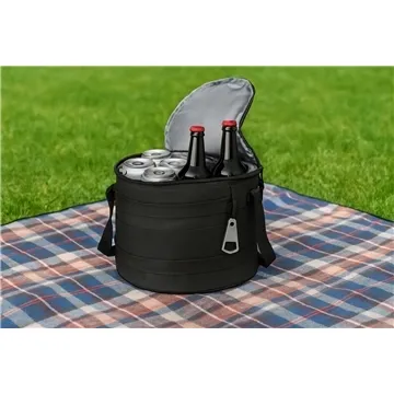 Image of 12 Customized Collapsible Party Cooler With Bottle Opener - ...