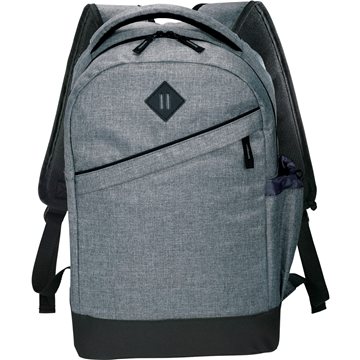 Graphite Slim 15 Inch Laptop Backpack - PolyCanvas & Water Bottle Pocket