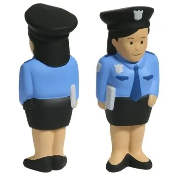 Image of 100 Promotional Police Woman - Stress Reliever - Polyurethane