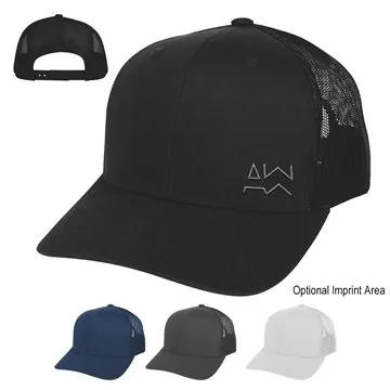 24 Promotional YP Classics Retro Trucker Cap - Structured