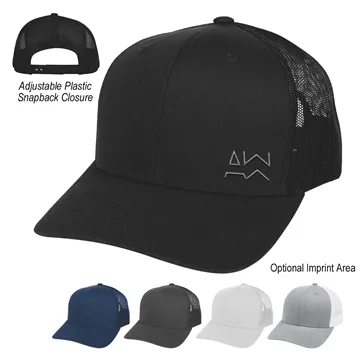 24 Promotional YP Classics Retro Trucker Cap - Structured