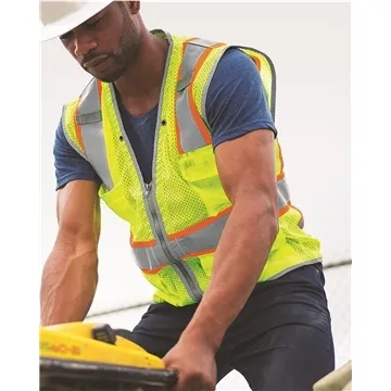 Kishigo - Premium Brilliant Series® Heavy-Duty Class 2 Vest - ANSI Compliant