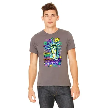 72 Custom Bella + Canvas Unisex Jersey Short-Sleeve T-Shirt - ...