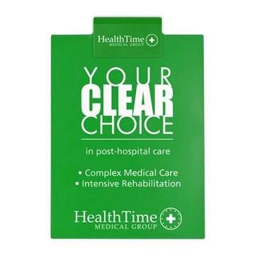 Image of 100 Promotional Letter Clipboard - Healthcare & Educational